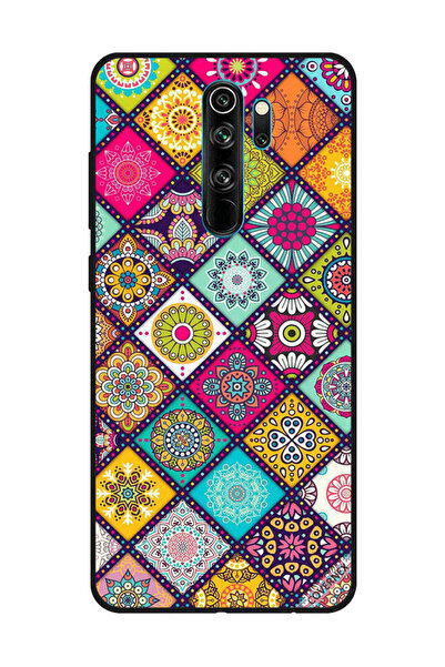 Covernex غطاء حماية لهاتف شاومي ريدمي نوت 8 برو بنقشة زهور متعددة الأشكال