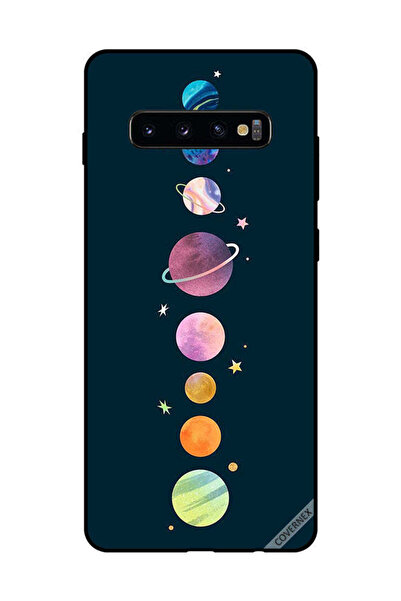 Covernex غطاء حماية لهاتف سامسونج جالاكسي S10 بلس - الفضاء والنجوم