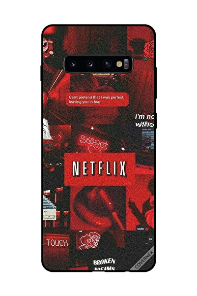 Covernex غطاء حماية لهاتف سامسونج جالاكسي S10 بلس من نيتفليكس