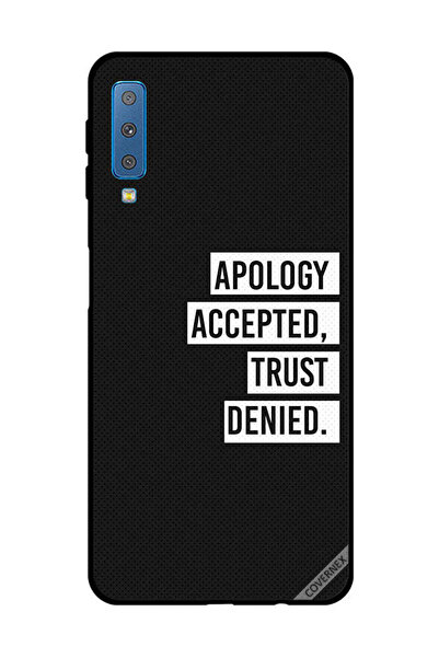 Covernex غطاء حماية لهاتف سامسونج جالاكسي A7 2018، اعتذار مقبول، ثقة مخلصة