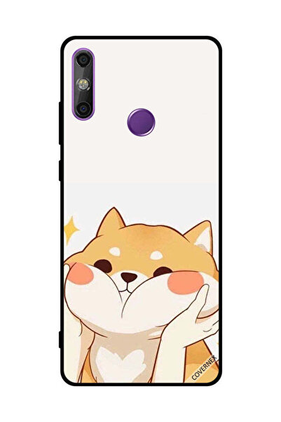 Covernex غطاء حماية لهاتف هواوي إنجوي 20E مع صورة قطة محبة أثناء حملها بعيدًا...