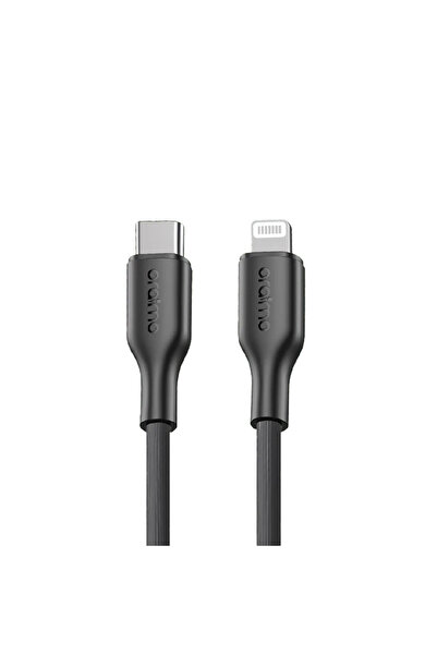 oraimo كابل RobustLine USB-C إلى Lightning بطول 1 متر وقوة 30 واط - أسود