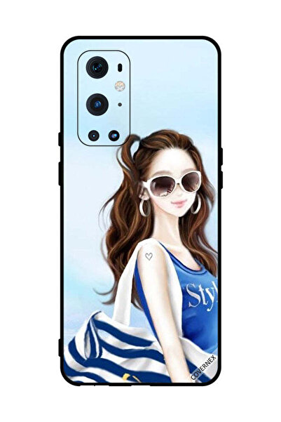 Covernex غطاء حماية لهاتف OnePlus 9 Pro بتصميم قميص أزرق