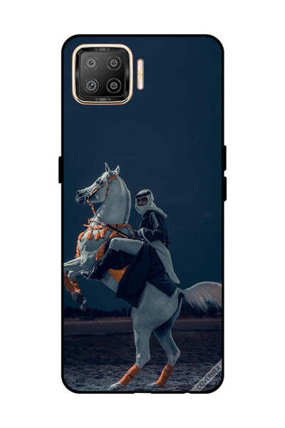 Covernex غطاء حماية لهاتف OPPO F17 شاب على حصان