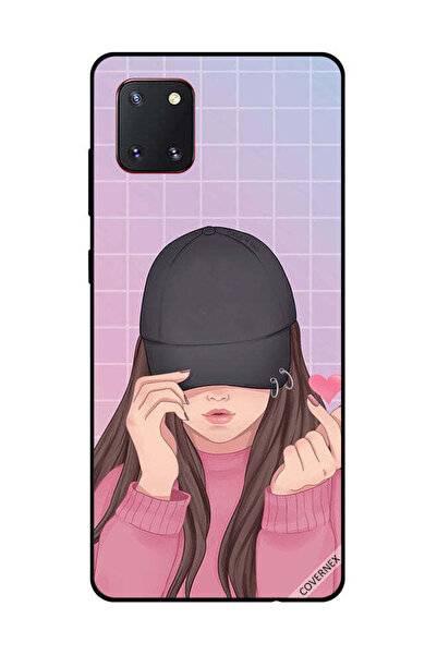 Covernex غطاء حماية لهاتف سامسونج جالكسي نوت 10 لايت - سناب لوف، فتاة سوداء