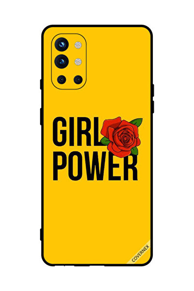 Covernex غطاء حماية لهاتف OnePlus 9R - لون أصفر باور جيرل