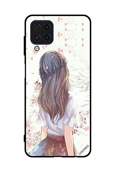 Covernex غطاء حماية لهاتف سامسونج جالاكسي M32 4G، فتاة لطيفة في تفكير عميق