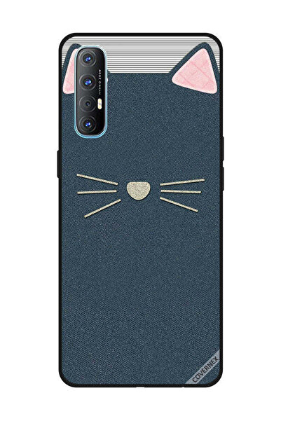 Covernex غطاء حماية لهاتف OPPO Reno 3 Pro بنقشة جلد القطة