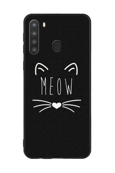 Covernex Protective Case Cover For Samsung Galaxy A21 Meow