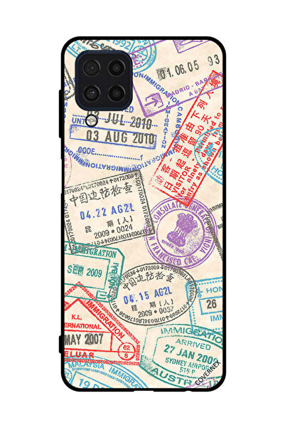 Covernex غطاء حماية لهاتف سامسونج جالاكسي M32 4G طوابع السفر