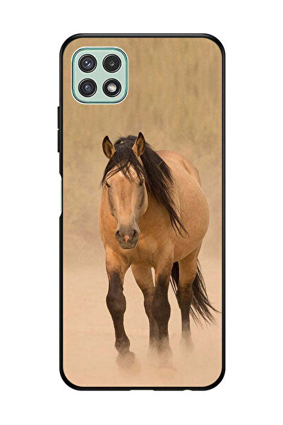 Covernex غطاء حماية لهاتف سامسونج جالاكسي A22 5G سباق الخيل البني