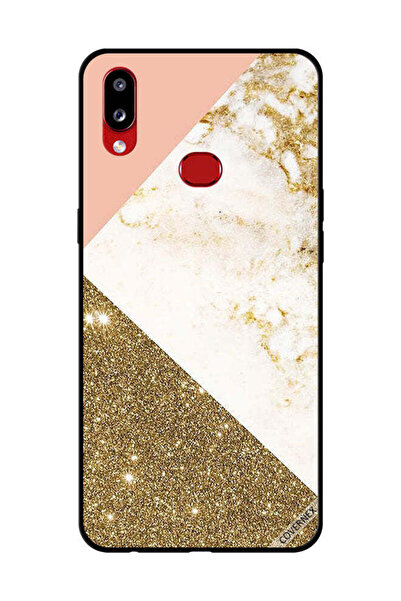 Covernex غطاء حماية لهاتف سامسونج جالاكسي A10s بنمط لامع ذهبي وغير لامع