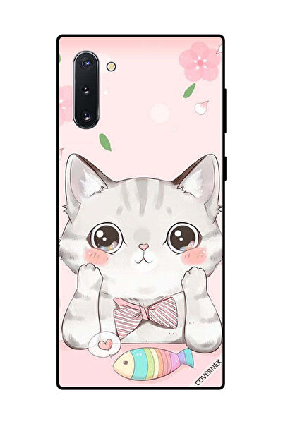 Covernex غطاء حماية لهاتف سامسونج جالكسي نوت 10 - سمكة القط