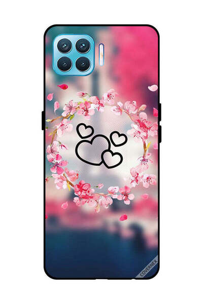 Covernex غطاء حماية لهاتف OPPO F17 Pro قلوب سوداء