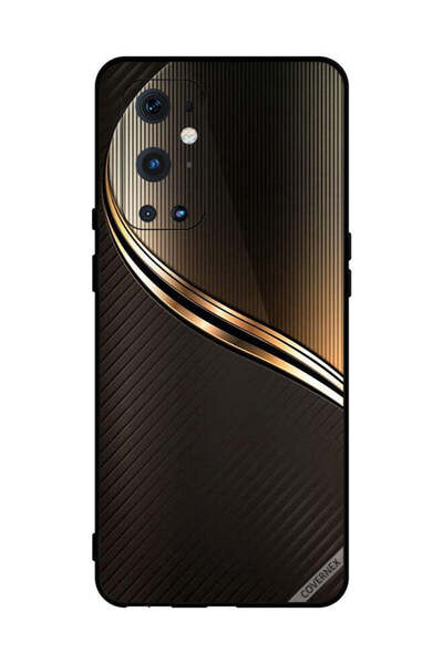 Covernex غطاء حماية لهاتف OnePlus 9 Pro بنمط سرقة ذهبي داكن