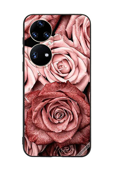 Covernex غطاء حماية لهاتف هواوي بي 50 بلون الخوخ