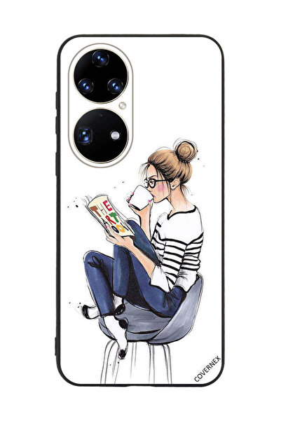 Covernex غطاء حماية لهاتف هواوي بي 50 برو - جاهز للكتاب الفني