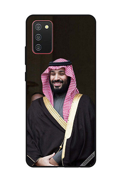 Covernex غطاء حماية لهاتف سامسونج جالاكسي A02s/F02s محمد بن سلمان مبتسمًا