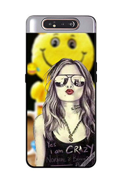 Covernex غطاء حماية لهاتف سامسونج جالكسي A80 نعم أنا مجنون، العادي ممل