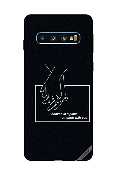 Covernex غطاء حماية لهاتف سامسونج جالكسي S10 الجنة مكان على الأرض معك