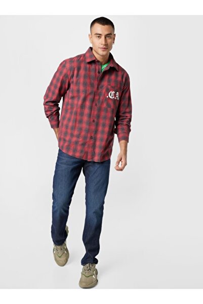 Burton Menswear London Calabasas print shirt