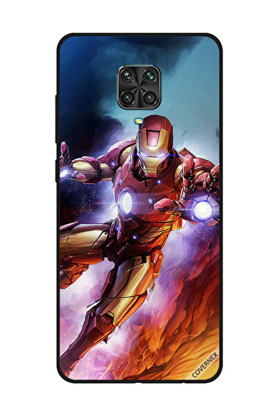 Covernex غطاء حماية لهاتف شاومي ريدمي نوت 9S/9 برو، الرجل الحديدي