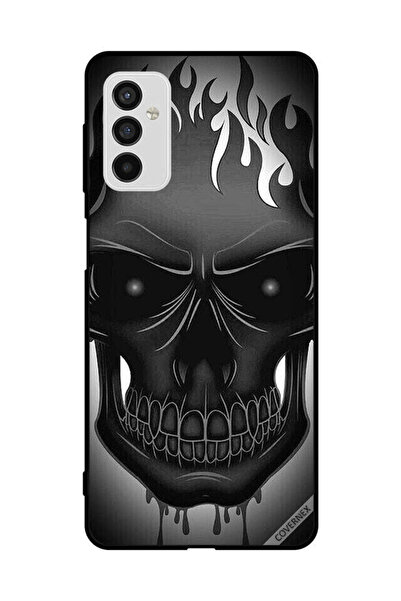 Covernex غطاء حماية لهاتف سامسونج جالاكسي M52 5G برسومات جمجمة