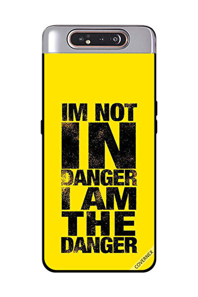 Covernex غطاء حماية لهاتف سامسونج جالكسي A80 أنا لست في خطر أنا الخطر