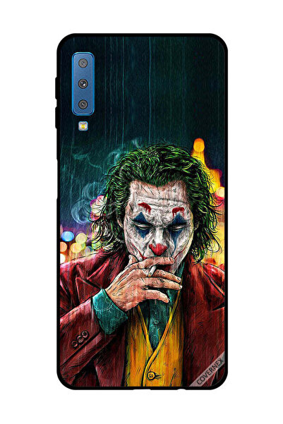 Covernex غطاء حماية لهاتف سامسونج جالاكسي A7 2018 - رسمة الجوكر