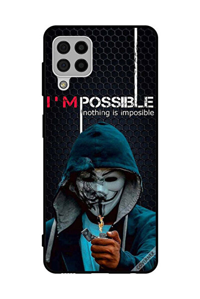 Covernex غطاء حماية لهاتف سامسونج جالاكسي A22 4G أنا ممكن، لا شيء مستحيل