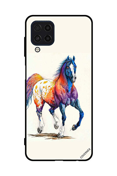 Covernex Protective Case Cover For Samsung Galaxy M32 4G Colorful Horse