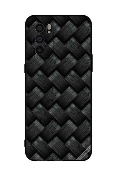 Covernex غطاء حماية لهاتف Oppo Reno6 5G بنمط خطوط سوداء