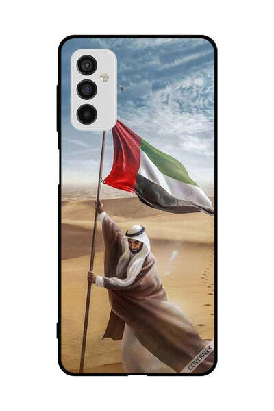 Covernex غطاء حماية لهاتف سامسونج جالاكسي M52 5G، علم الإمارات العربية المتحد...