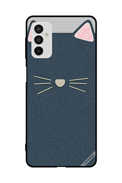 Covernex Protective Case Cover For Samsung Galaxy M52 5G Cat Leather Pattern