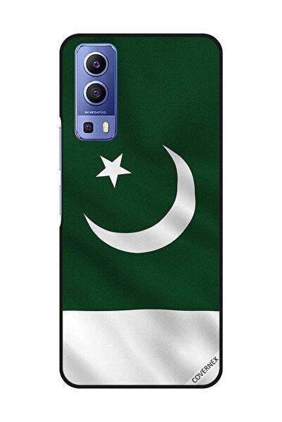 Covernex غطاء حماية لهاتف Vivo Y72 5G علم باكستان عمودي