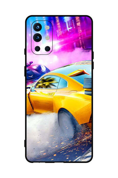 Covernex غطاء حماية لهاتف OnePlus 9R - سيارة صفراء