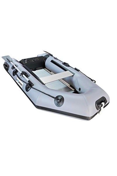 Dolphin Şişme Bot 2.40m Zodyak Tip Alüminyum Taban GRİ ANTRASİT