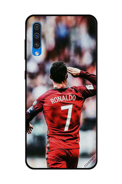 Covernex غطاء حماية لهاتف سامسونج جالاكسي A50 - تحية رونالدو للجمهور