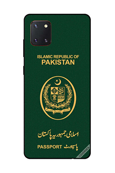 Covernex غطاء حماية لهاتف سامسونج جالاكسي نوت 10 لايت - جواز سفر باكستاني