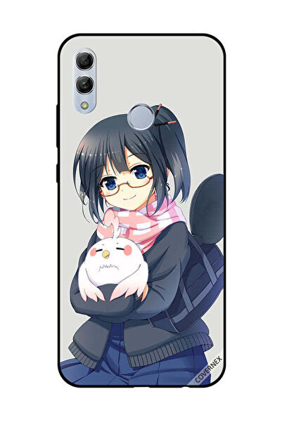Covernex غطاء حماية لهاتف Honor 10 Lite فتاة تحمل حيوانًا أليفًا