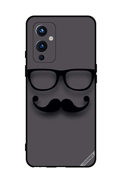 Covernex غطاء حماية لهاتف OnePlus 9 - أسود - زجاج وشارب