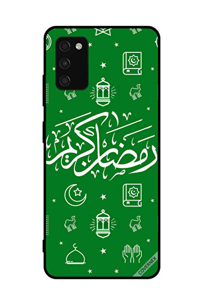 Covernex غطاء حماية لهاتف سامسونج جالاكسي A03s 4G رمضان كريم أخضر
