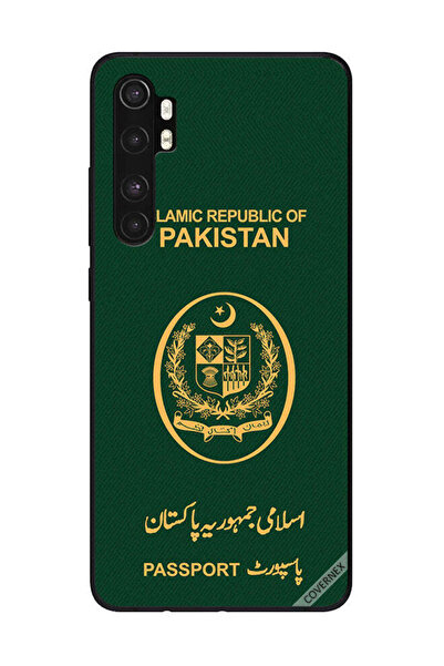 Covernex غطاء حماية لهاتف شاومي مي نوت 10 لايت - علم باكستان عمودي