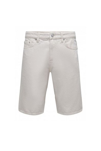 Only & Sons Men's Loose Fit Denim Shorts