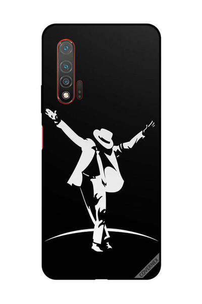 Covernex غطاء حماية لهاتف هواوي نوفا 6 5G أكشن أسود وأبيض