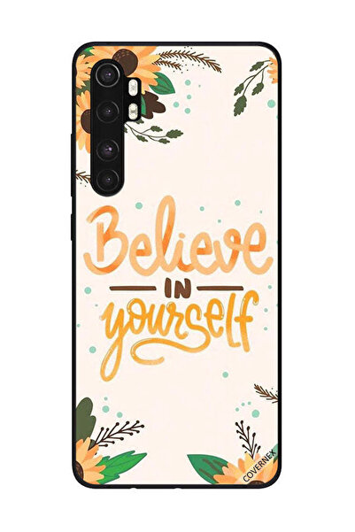 Covernex غطاء حماية لهاتف شاومي مي نوت 10 لايت - ثق بنفسك - أصفر