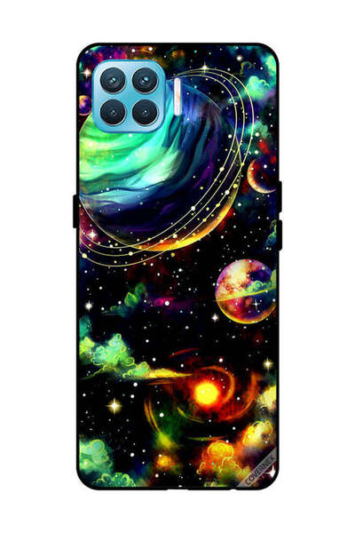 Covernex غطاء حماية لهاتف OPPO F17 Pro - نباتات زحل