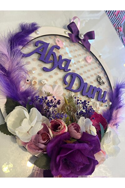 ebay organizasyon Kız bebek kapı süsü