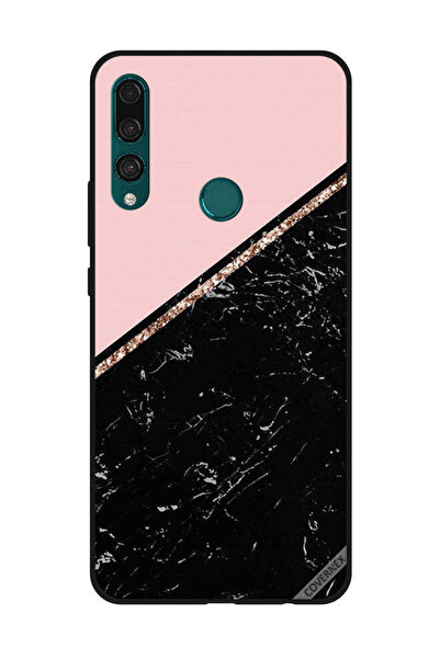 Covernex Protective Case Cover For Huawei Y9 Prime 2019 Black Marble & Golden...