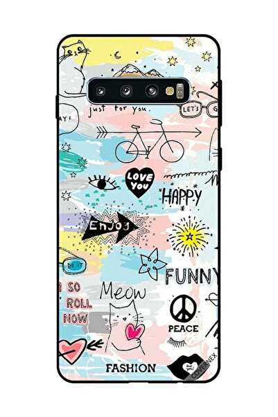 Covernex غطاء حماية لهاتف سامسونج جالاكسي S10 دودل مياو إنجوي